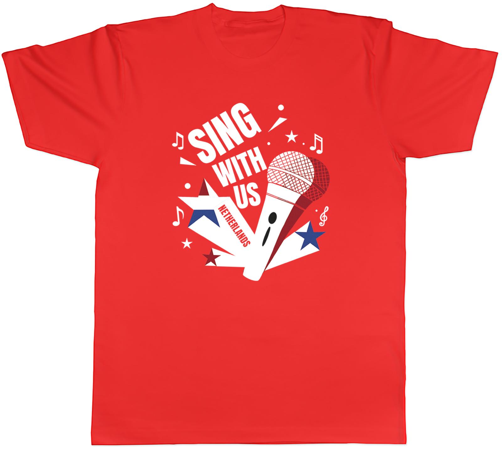 Norway Music Sing with us Note karaoke Unisexs TShirt Tee Gift Top S