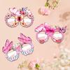 Butterfly Paper Glasses Spring Party Favors Birthday Party Eyeglasses Photo Booth Props for Kids Adults Holiday Supplies