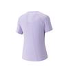 Anta Short Sleeve Knitted T-Shirt Summer Sports Women tops Cool-Purple 962627111-3