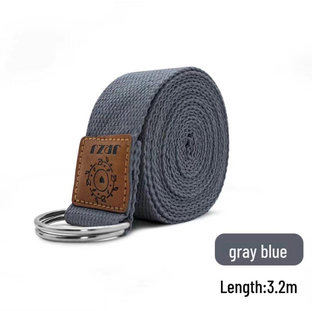 Iyengar Yoga Non-Elastic Stretch Strap for Auxiliary Extension