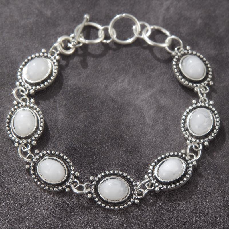 Natural Oval Moonstone Adjustable Bracelet for Women and Men Elegant Romantic Fine Jewelry Gift
