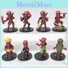Deadpool Character Model Toys Cute Cartoon Living Room Tabletop Dolls Decor
