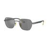 RAYBAN Logo Square Sunglasses Unisex Couple Style / Metal / / F0956G 54 0RB3794M-