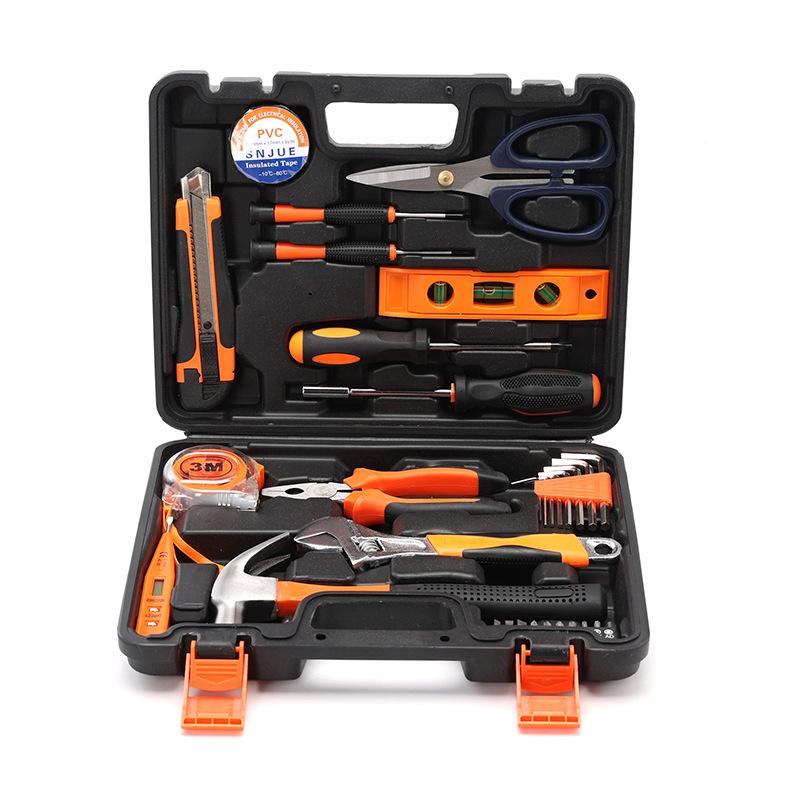 Set Cassetta degli Attrezzi Hardware Set di Attrezzi Manuali Combinati per la Casa Chiave Inglese Cacciavite Riparazione Auto