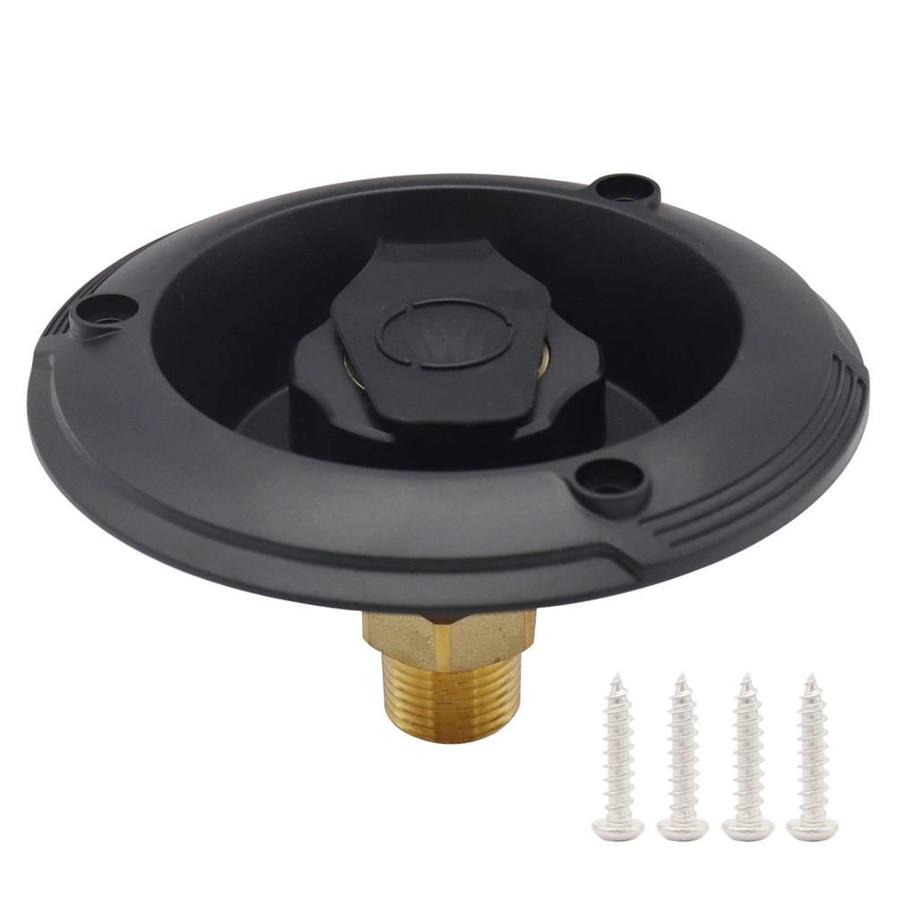 Motorhome Water Inlet 3/4in NH Female To 1/2in NPT Male Caravan Water Hose Connector for Motorhomes Marine Boat Campers