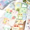 Patchwork Sticky Notes: Fresh Pattern Diary Series - Student Memo