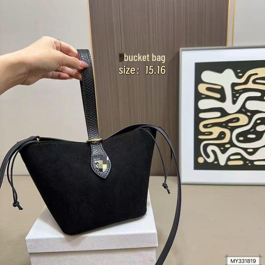 Saiya Retro Print Bucket Bag: Durable, Timeless, High-Value Classic & Versatile Style