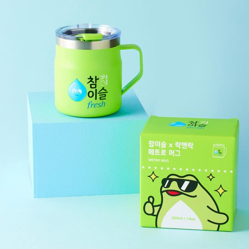 LocknLock x CHAMISUL Metro Mug 355ml Korean Limited Edition Vacuum Tumbler Character Gift Cup