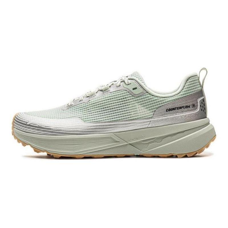 LiNing CF Su Xingji Unisex Low Hiking Shoes Silver Green AHCV037-2 37