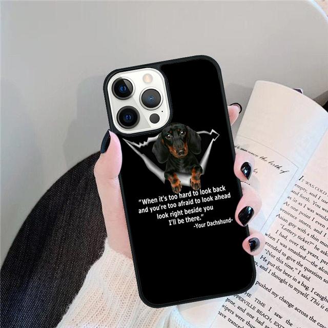 Dachshund Doberman Dog Coque Shell For iPhone 17 Air 15 16 14 13 12 Pro Max 11 Pro Max Plus Phone Case Cover