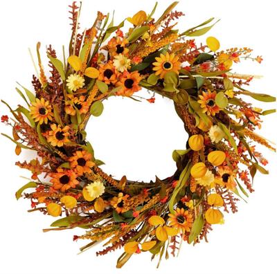 AutumnHarvest Festival Thanksgiving Simulation Garland Home Front Door Door Hanging Courtyard Front Porch