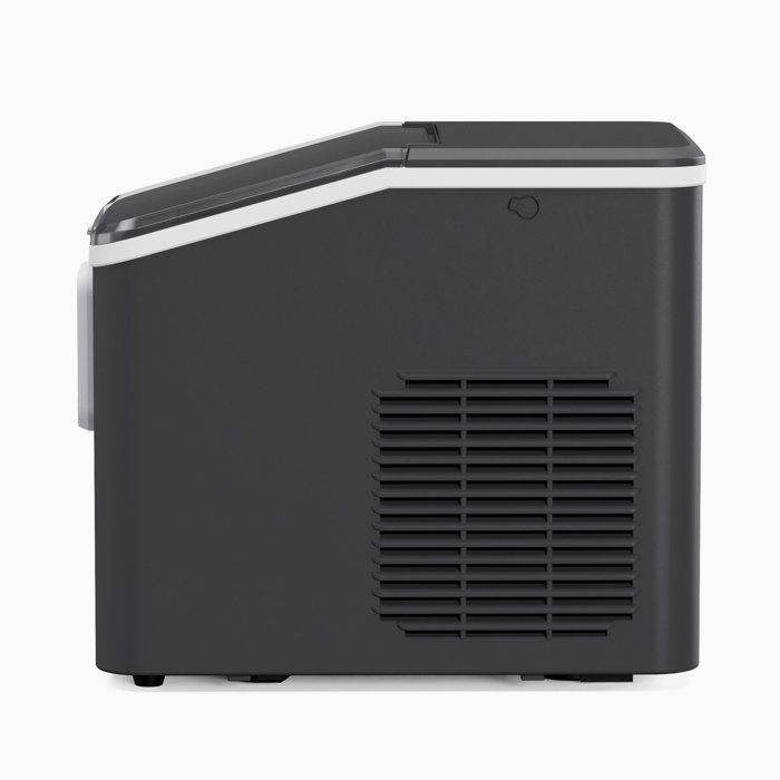 Machine à glaçons HKOENIG - KUB12 - Jusqu'à 12kg de glaçons par jour - 6 à 13 minutes de production - 120W - Noir