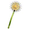 Dandelion Flower Brooches Vintage Elegant Brooches Wedding Clothing Accessories for Women Girls Ladies