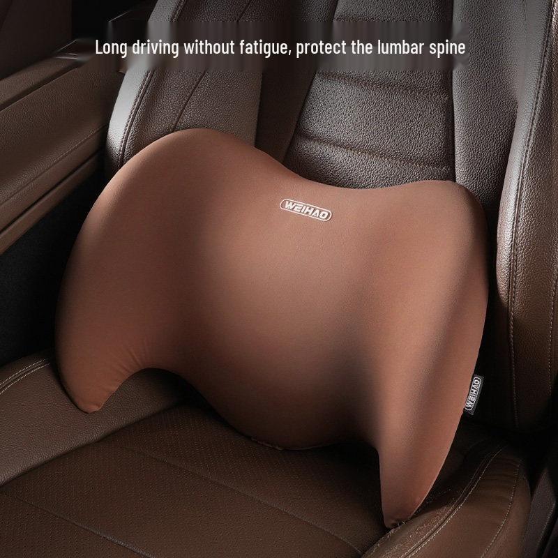 Mercedes Car Lumbar Support Cushion - Driver Seat Back Pillow