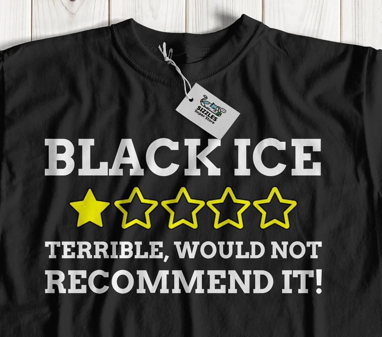 

Unisex Funny Car Crash T-Shirt Skidding On Black Ice Gifts XL