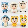 Adorable Pvc Anime Cartoon Crayon Shin-chan Animal Figurines Set Of 12