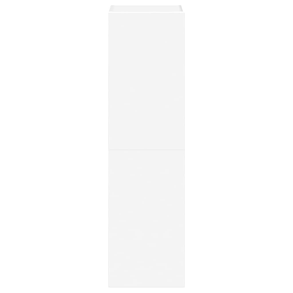 Vidaxl 3-Cz. TV Cabinet Set, White, Wood-Based Material
