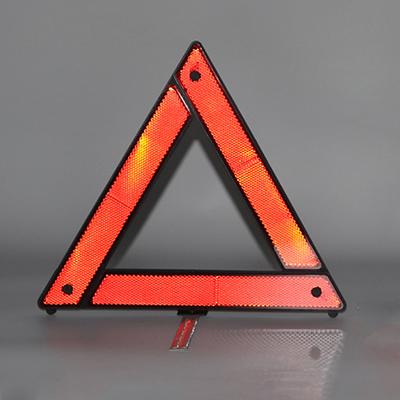 Car Emergency Breakdown Warning Triangle Red Reflective Safety Hazard Car Tripod Folded Stop Sign Reflector Reflecting Tape