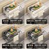 Stainless Steel Kitchen Sink Drain Rack With Water Drainage And No Installation For Home Use