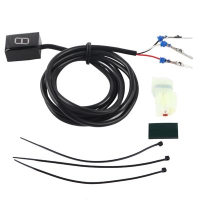 Motosiklet ECU Tak Çalıştır 6 Vites Dijital Vites Göstergesi Ekranı Honda CB400F CB500X CB650F için