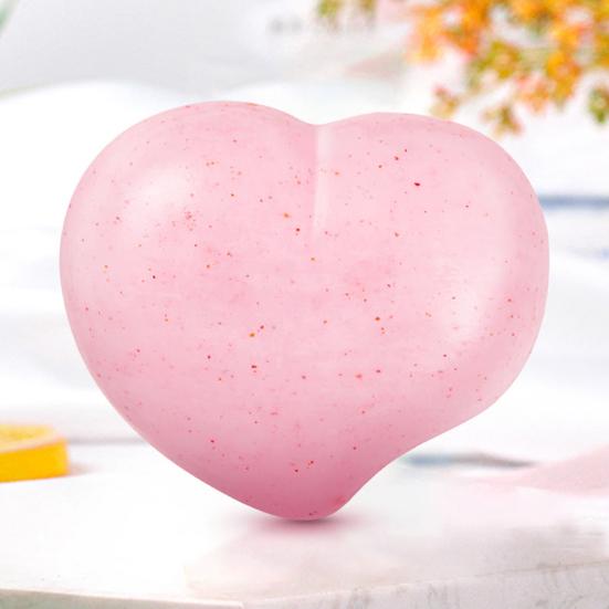 Yousheng 80g Whitening Soap Anti-Milben-Duftende, leicht schäumende Pfirsich-Glättungsseife für zu Hause