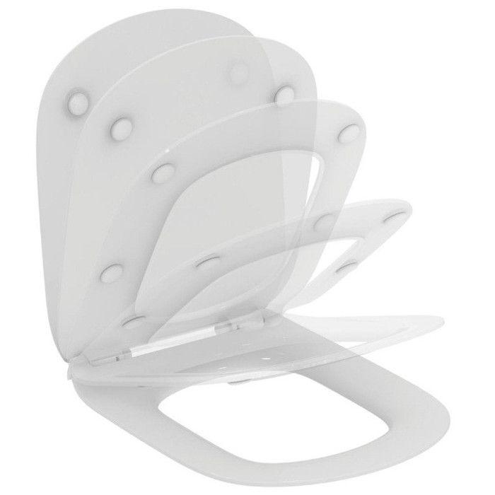 Ideal Standard - Tesi Toilet Seat with Soft-close White Ideal Standard