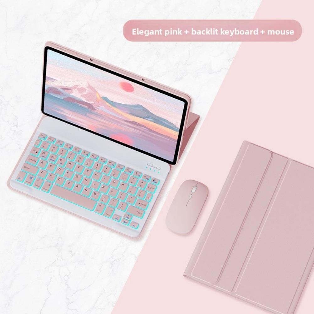 Bluetooth Keyboard Case for Lenovo Xiaoxin Pad Pro 11 11.5 Inch Tablet 10.6 Laptop Protective Cover with Wireless Keyboard