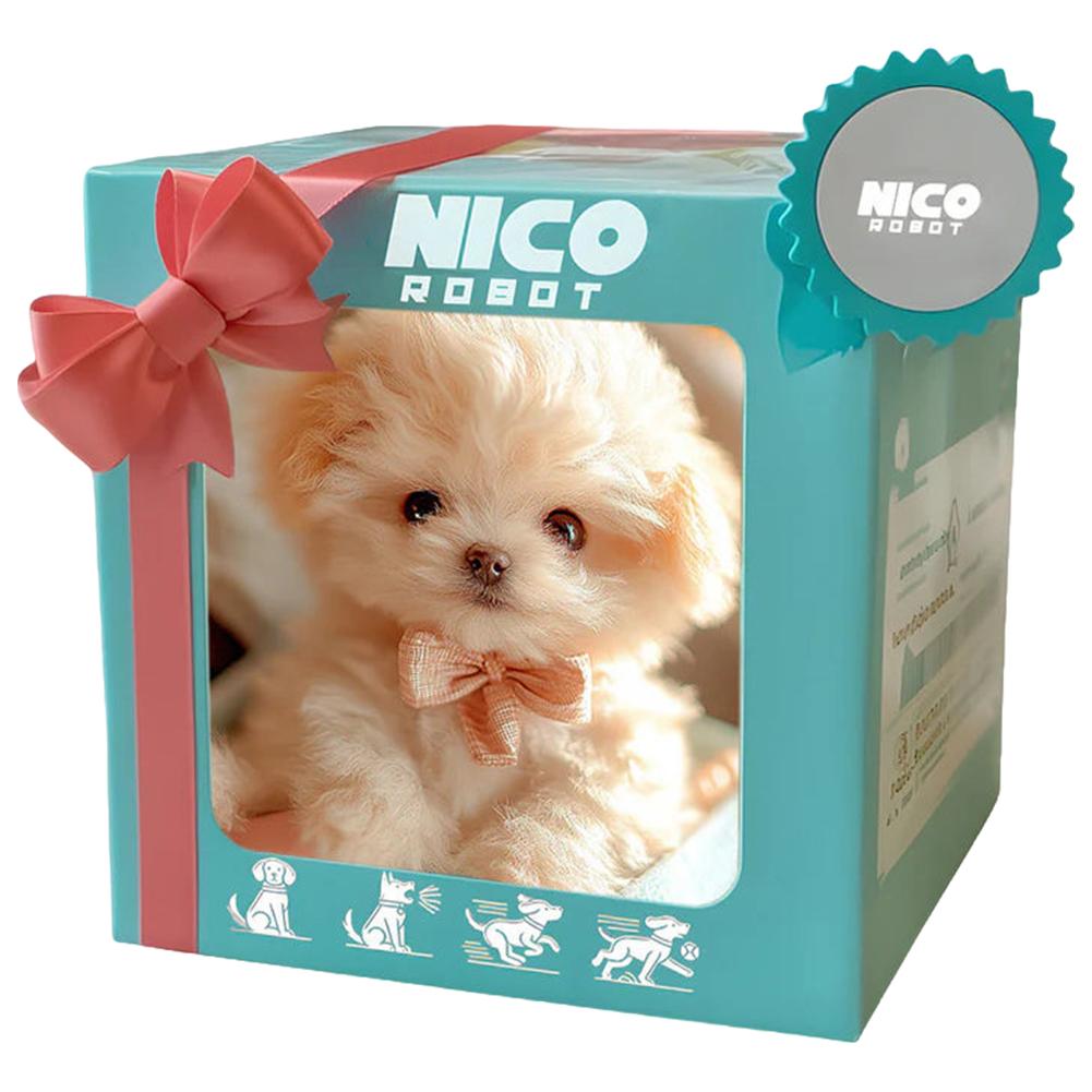 Electronic Robot Plush Dog With Realistic Movements Simulation Robot Dogs Barking Tail Wagging Pets Dog For Children Birthday