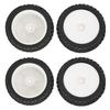 4pcs RC Front Rear Tires and Wheels with 12mm Hex for 1Celsius10 RC Off Road Car Upgrade Parts