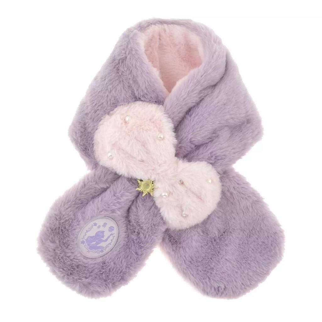 Disney Rapunzel Kids' Muffler with Faux Fur and Ribbon ( ENJOY WINTER ) NEW Disney Store