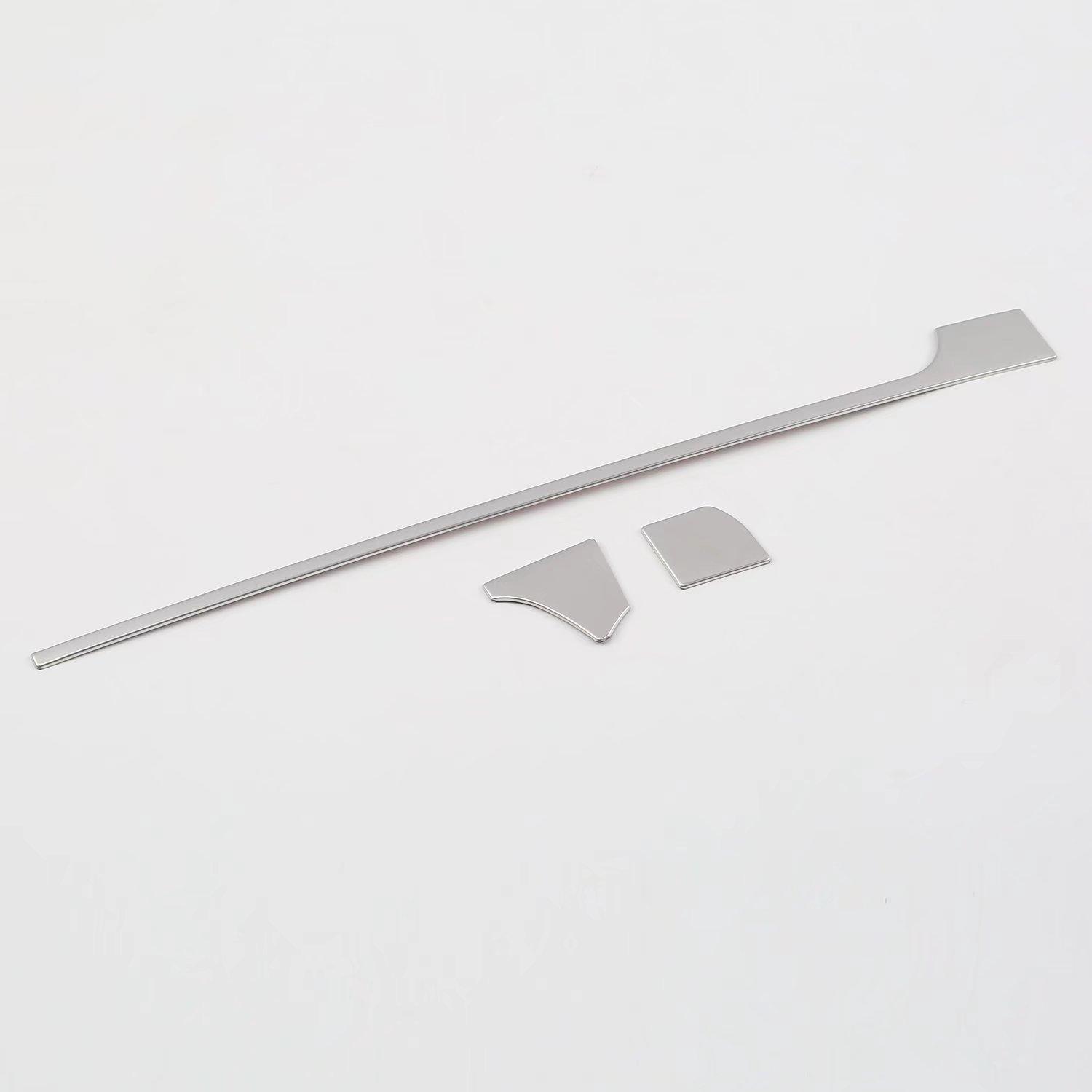 Stainless Steel Car Glove Box Handle Trim Cover For Hyundai IX35 2018      Trim Armrest Interior Accessories