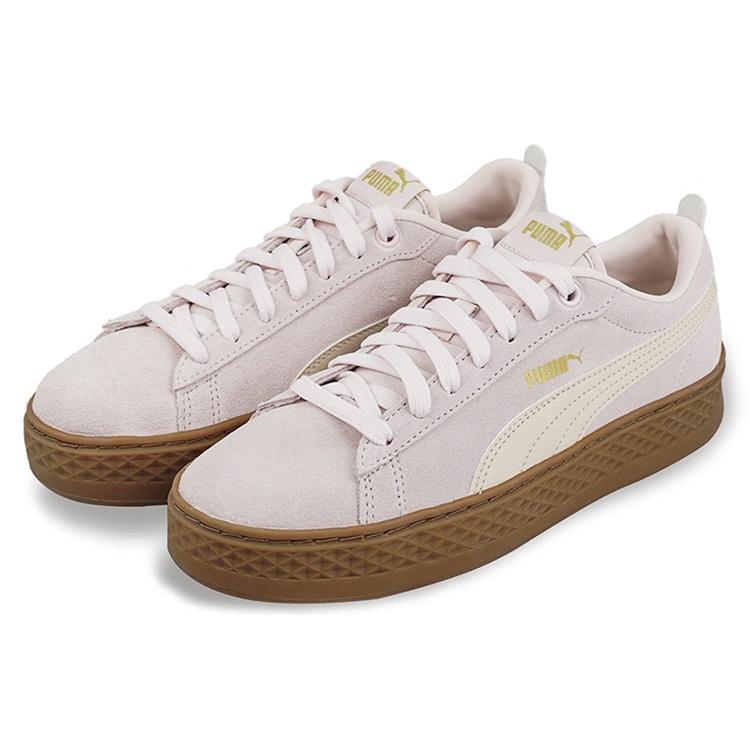 (WMNS) PUMA Smash Platform Suede 'Rosewater' Women's 366488-15