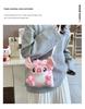 Cartoon Q Stitch & Lotso Plush Backpack - Cute Doll Claw Machine Bag