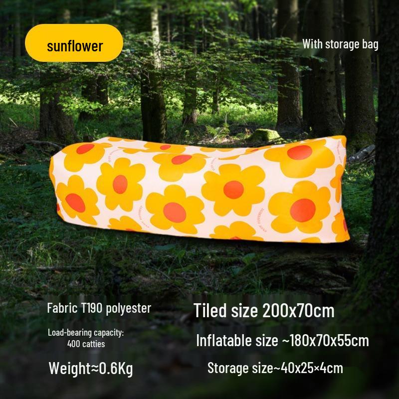 Inflatable Music Festival Sofa - Portable Outdoor Air Couch for Camping & Events