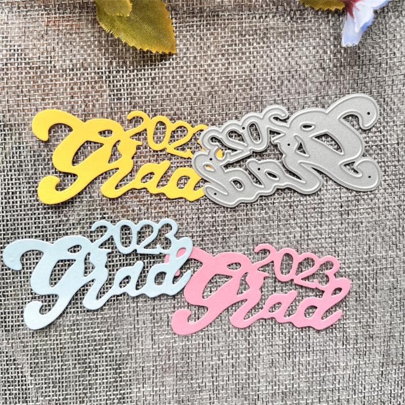 Graduation Metal Cutting Dies DIY Craft Carbon Steel Embossing Template Stencil Scrapbooking for Card Die Cuts Mold