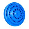 1 buc rotund formă plastic dur 100 buc 1-13 mm burghiu biți depozitare caz stand albastru gaură alezaj plastic organizator container cutie