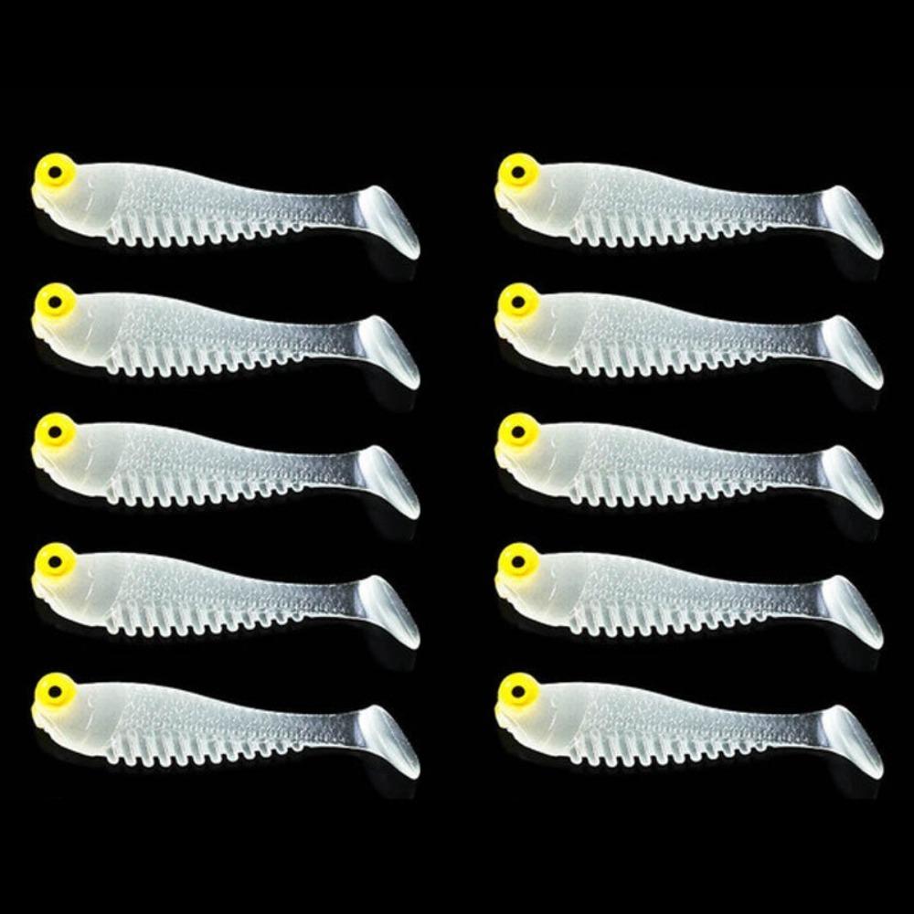 Fishing Bait Luminous Artificial Silicone Bait Worm Luminous Fishing Lure Wobbler Swimbaits