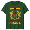 Ghana Roots Heritage Outfit Idea For Unisex Ghanaian Flag Tshirt