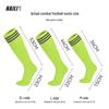 Striped Thigh-High Football Socks for Children & Adults - Lightweight, Professional Sports Socks