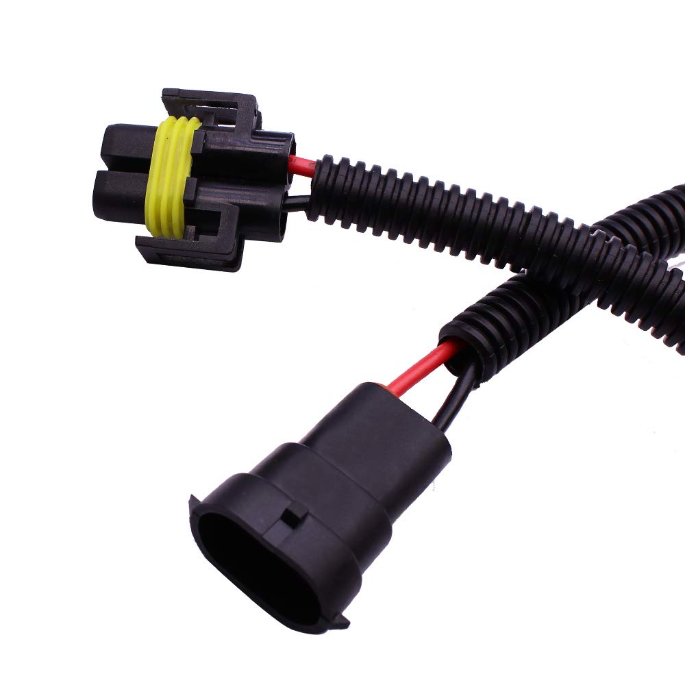 HUIQIAODS Female Connector Plug Wire Harness Socket Adapter for Automotive