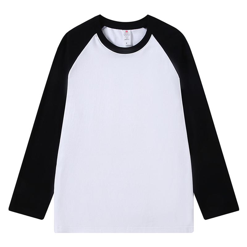 Zirunking 2024 Summer Autumn Longsleeve Loose Causal Unisex Tops 100% Cotton T-shirts Multi Colors Long Sleeve Street Tees HMCJC