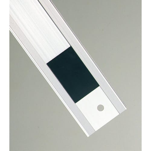 Shinwa Sokutei Aluminum Cutter Ruler, Cut Master, 2m, Dual Graduations, with Handle, 65097