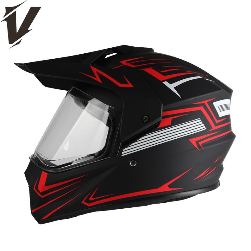 Motocross Motorcycle Helmet Breathable Mountain Locomotive Helmet Tension Helmet