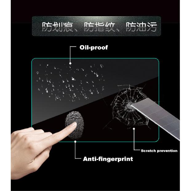 2.5D Curved Navi Screen Protector 9H Tempered Glass For 10.1 10.2 Inch Car Radio