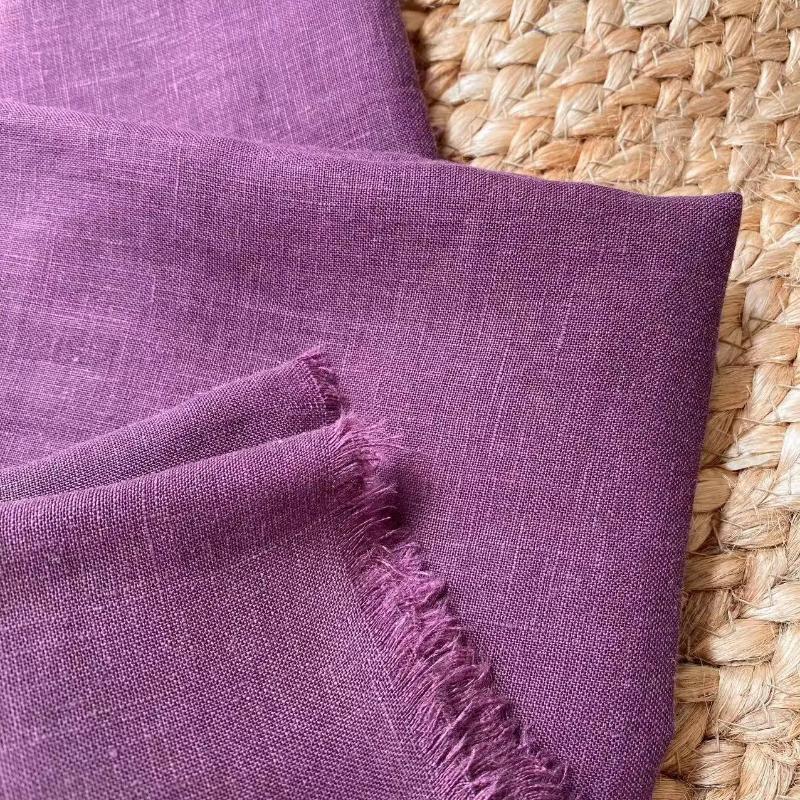 280cm*100cm Pure Linen Fabric for Sewing Quilting Fabrics DIY Crafts Bags Baby Clothing Dress Bedding Sets Handmade Sewing