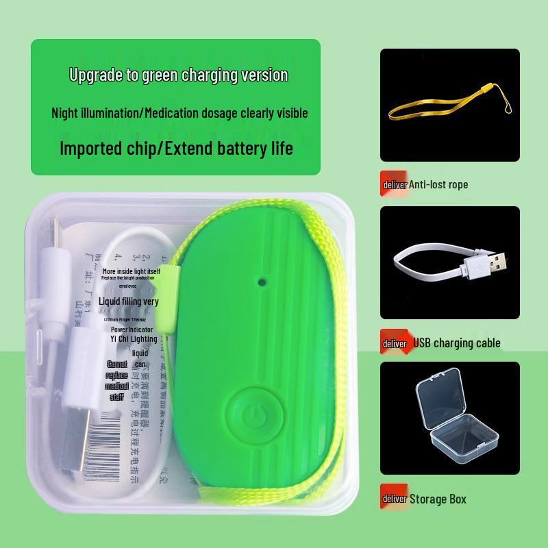Rechargeable IV Drip Reminder: Infusion Buddy with Low Medication Alert