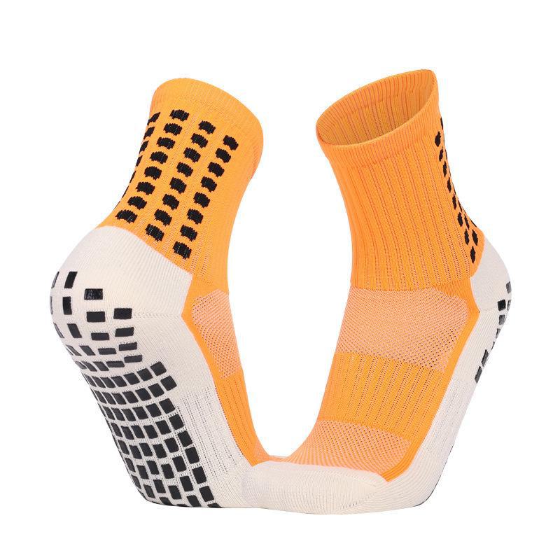 Non-Slip Football Socks, Mid-Tube, Thickened, Sweat-Absorbent, Wear-Resistant Towel-Bottom Sports Socks