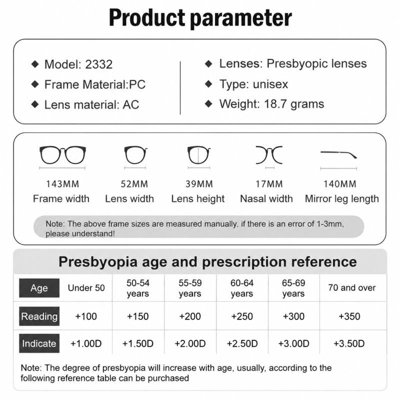 Titanium Alloy Blue Light Blocking Reading Glasses Ultra HD Lens Lightweight Durable Presbyopia Myopia Glasses Reading Glasses