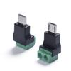 5V Power Adapters MicroUSB Male To 2Pin Terminals Charging Cable For Electronics Gadgets Accessories