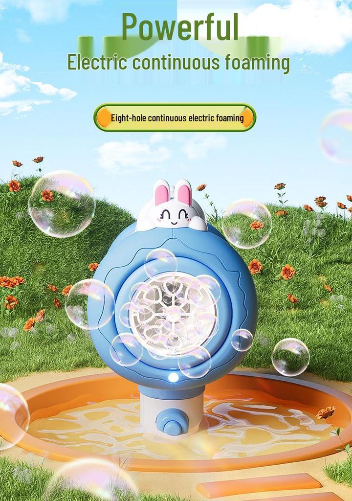 New Arrival: Cute Automatic Children's Bubble Wand - Summer Fun Gift